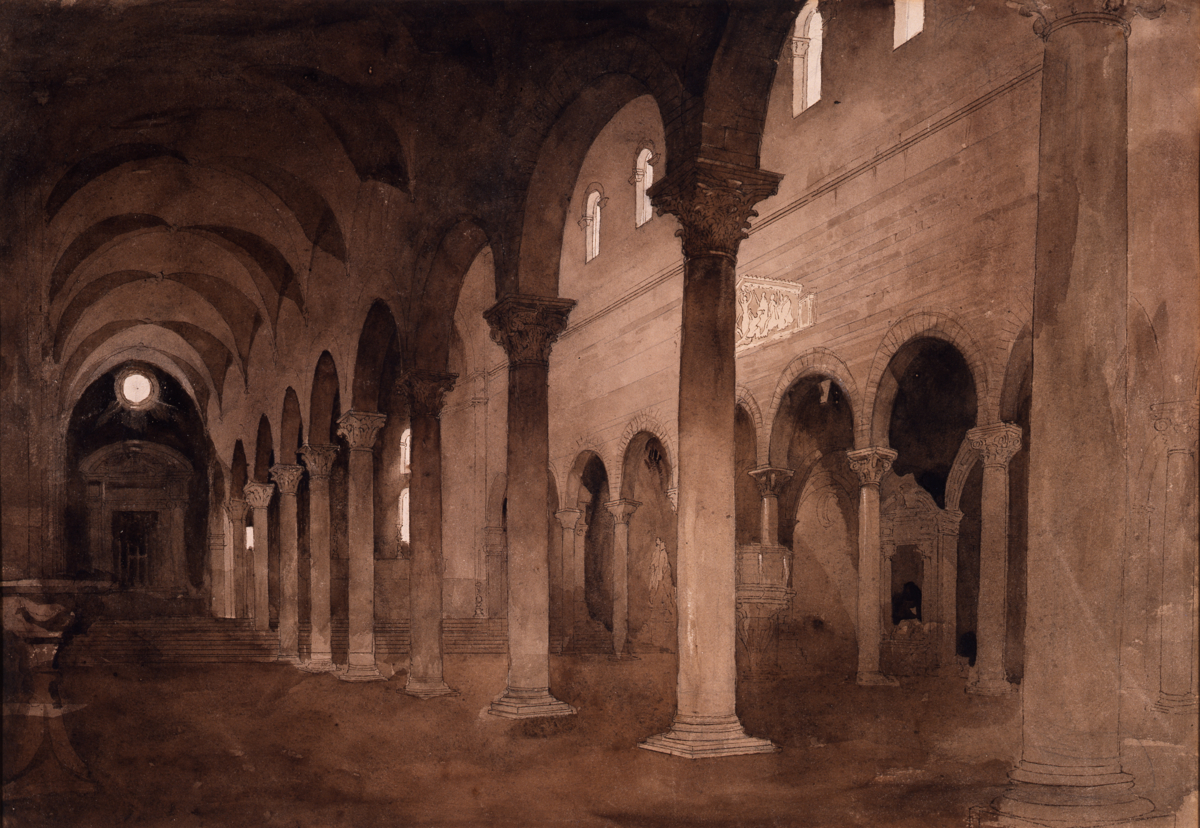 Interior of San Frediano, Lucca
